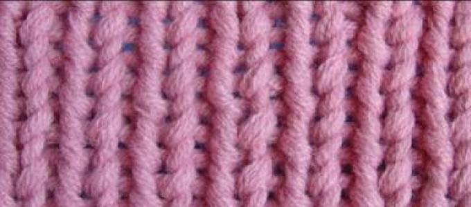 Bonnet tricoté pour une fille: schémas et description